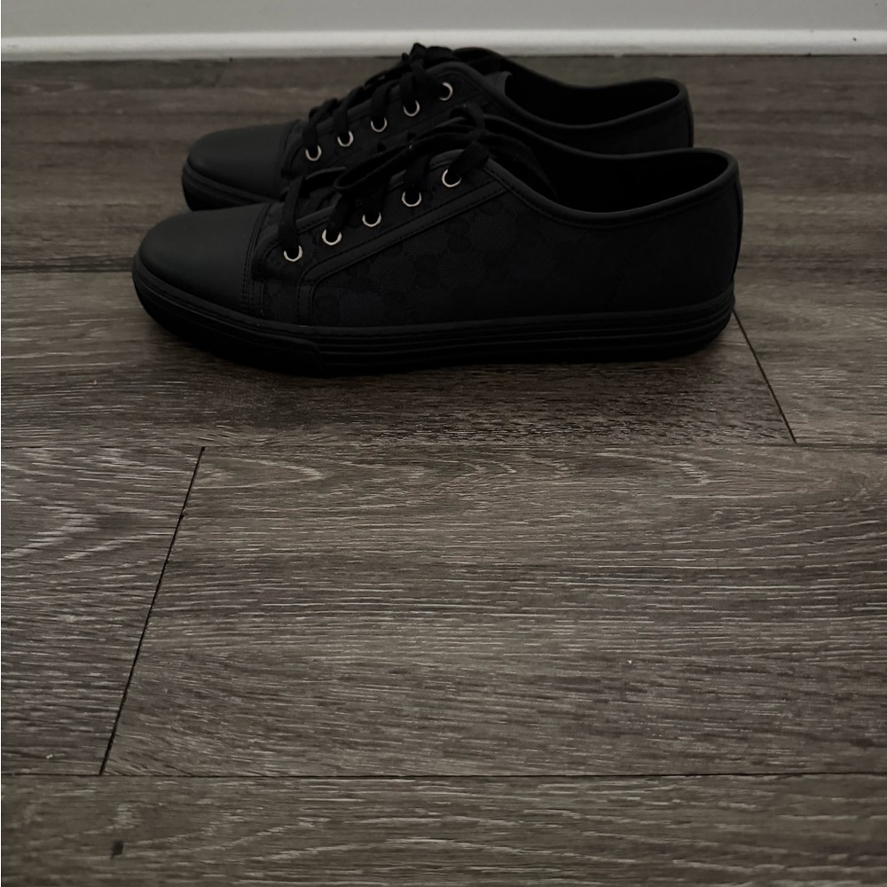 Gucci Black Low-Top Sneakers